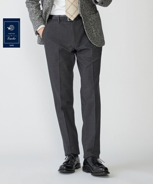 SHIPS(シップス) スラックス SHIPS: 「手洗い可能」2WAY ストレッチ SHIPS(シップス) スラックス SHIPS: 「手洗い可能」2WAY ストレッチ