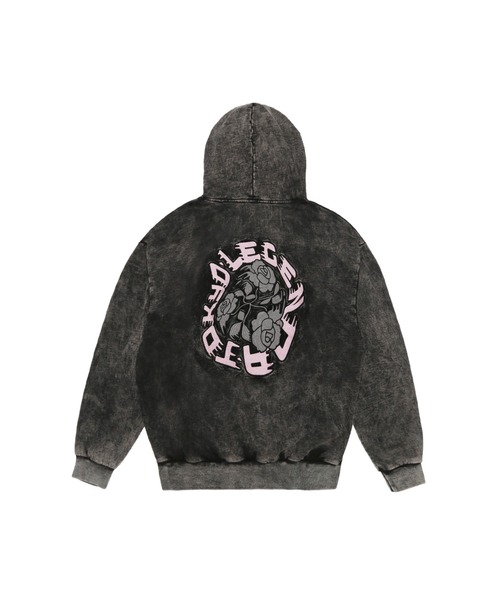 LEGENDA パーカー レジェンダ ケミカルウォッシュ アーチローズ