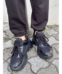 GYDA スニーカー DADメッシュスニーカー レディース : ZOZOTOWN