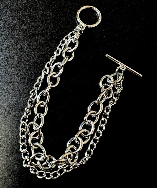 DiamondHearts（ダイヤモンドハーツ） ブレスレット 2連チェーン