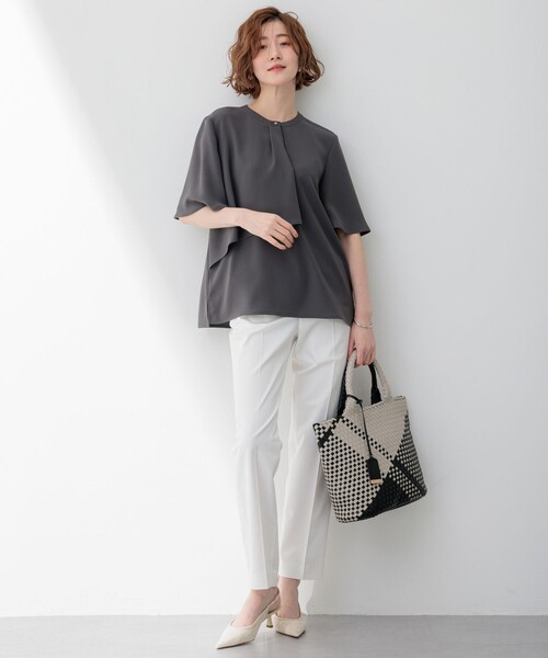 美品＊Plantation アシンメトリー Tシャツ 白 カットソー 製品