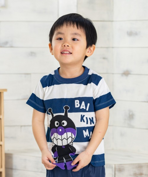 アンパンマン キャラクターTシャツ・パンツセット 80cm BANDAI（バンダイ） 送料無料♪アンパンマン 男児 キッズ 半袖Tシャツ