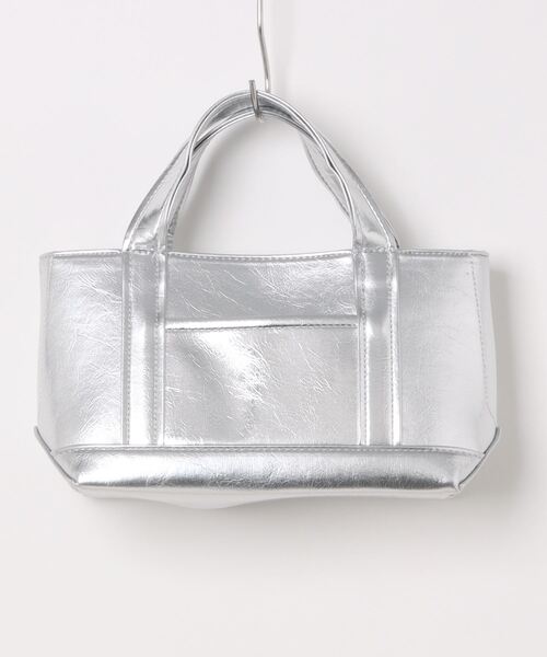 トートバッグ 「 ammy. / エイミードット 」 シルバー レディース