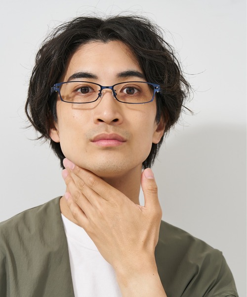 アーバンアウトフィッターズ　伊達メガネ Zoff 伊達メガネ メガネ 眼鏡 スクエア型 メガネ｜メタル
