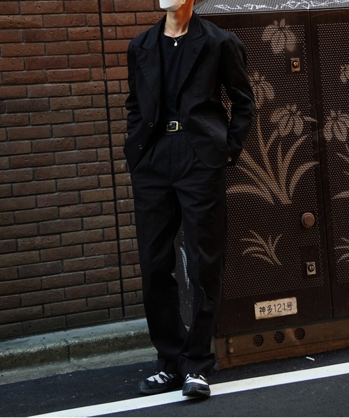 ENOF テーラードジャケット ブラック a.p.o.v. -ankoROCK's select- スーパーオーバーサイズテーラード