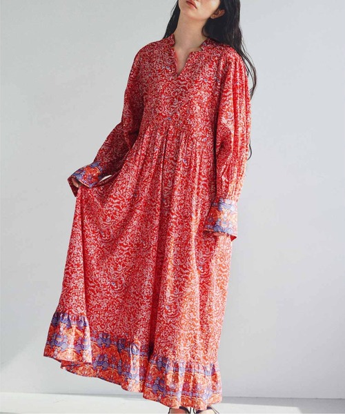 【美品】MEDE19F|MEDE INDIA COLLECTIONコットンドレス MEDE19F ワンピース MEDE19F 「MADE IN INDIA