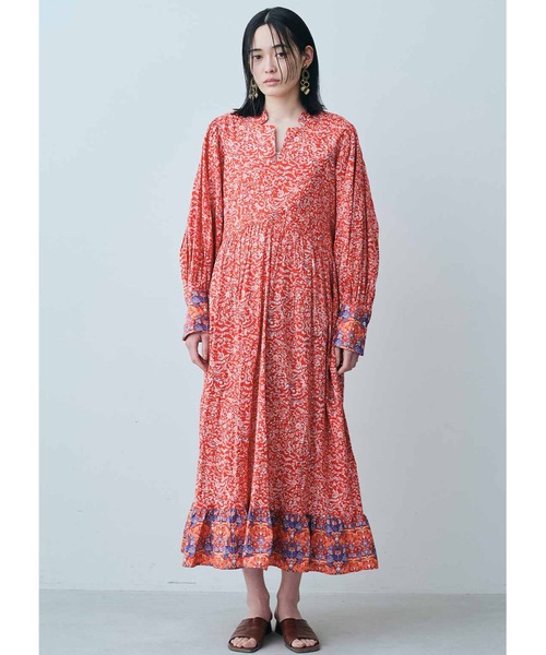 【美品】MEDE19F|MEDE INDIA COLLECTIONコットンドレス MEDE19F ワンピース MEDE19F 「MADE IN INDIA