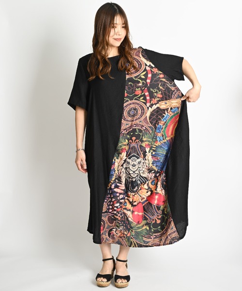 ご購入者様決定【未使用✦美品】アジアン エスニックワンピ♡Lサイズ