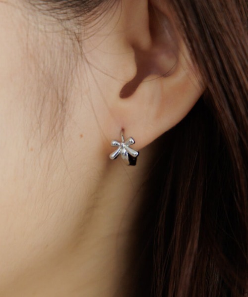 flower ピアス ウィズリボンピアス レディース : ZOZOTOWN Yahoo!店