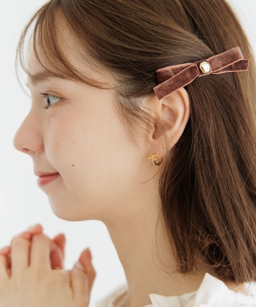 flower ピアス ウィズリボンピアス レディース : ZOZOTOWN Yahoo!店