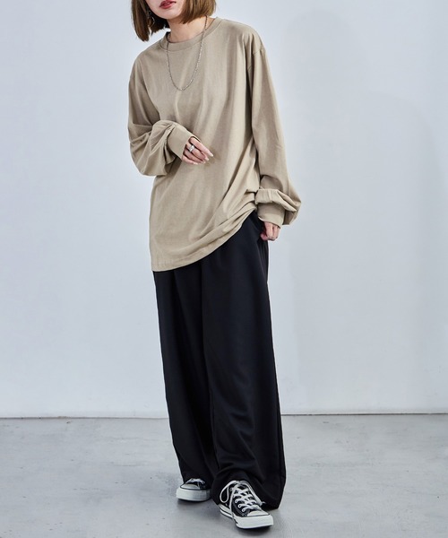 Fashion Letter（ファッションレター） tシャツ 「M-4L」ロング
