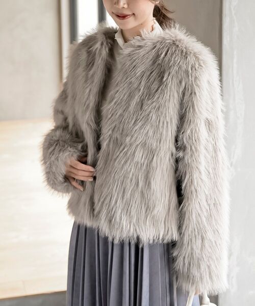 r・p・s（アールピーエス） ジャケット ノーカラージャケット ロング