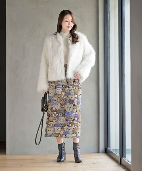 r・p・s（アールピーエス） ジャケット ノーカラージャケット ロング