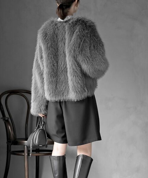 r・p・s（アールピーエス） ジャケット ノーカラージャケット ロング