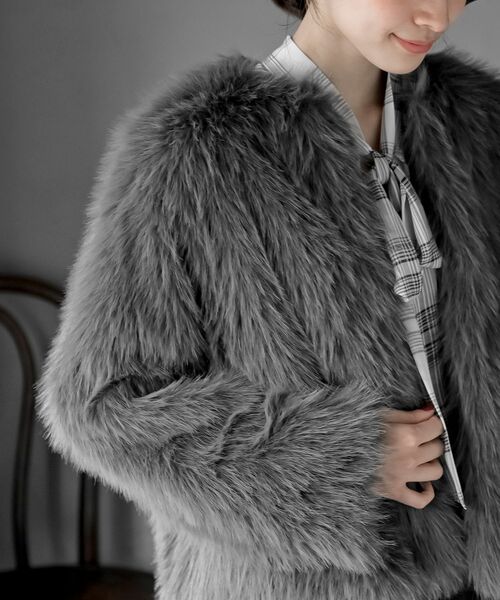 r・p・s（アールピーエス） ジャケット ノーカラージャケット ロング