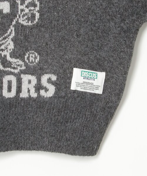 DISCUS ATHLETIC ニット セーター DISCUS×FLORIDA ダブル