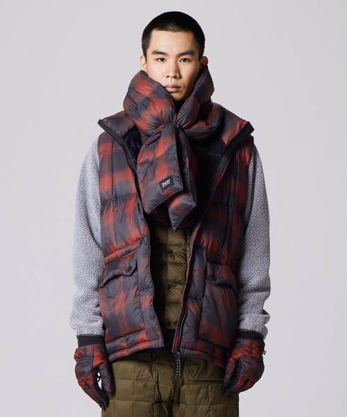 美品　TAION　タイオン　ダウン　マフラー付　クルーネックミドルダウン　別注 楽天市場】【SALE／40%OFF】TAION/別注 ダウンマフラー付 クルーネック