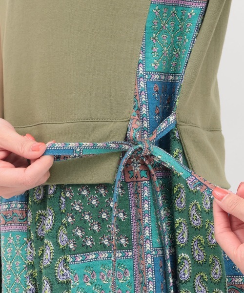 チチカカ（TITICACA） ワンピース Rico エコフレンドリーダイパッチ