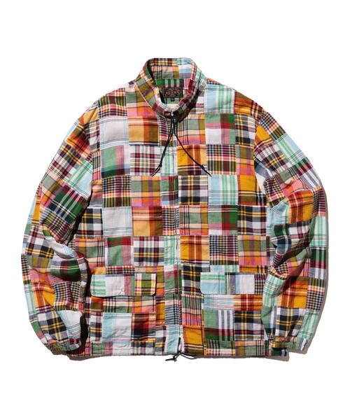 BEAMS BOY パッチワーク マドラスチック ジャケット　新品 パッチワークマドラス！！！｜ビームス 鹿児島｜BEAMS