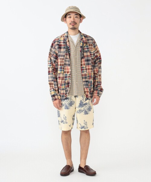 BEAMS+ ブルゾン アウター パッチワーク マドラス スウィング