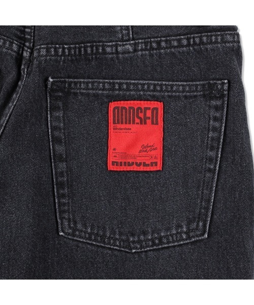 WIND AND SEA（ウィンダンシー） ワイドパンツ ジーンズ BAGGY JEAN 