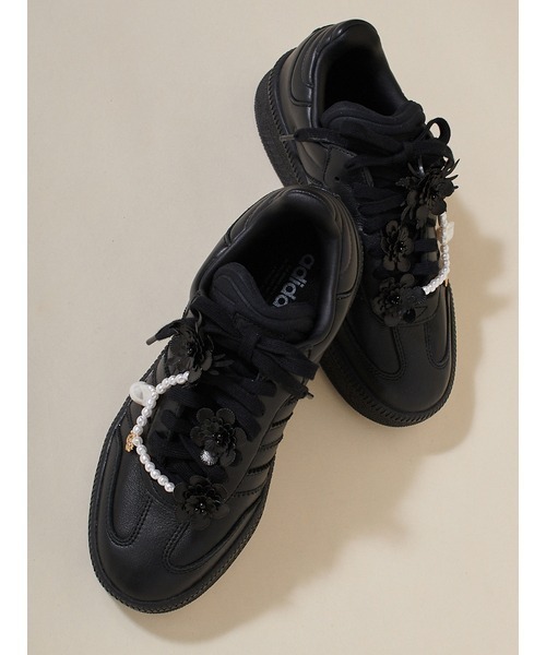 ANNASUI 黒　ボレロ　スパンコール adidas スニーカー 「adidas Originals」SAMBA XLG レディース