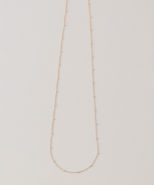 Lilas ネックレス グリッターチェーン65cmネックレス K10 レディース