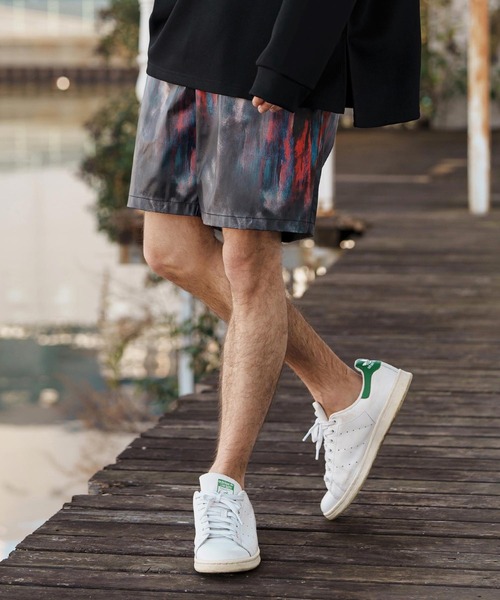 CAMBIO（カンビオ） パンツ mp13257-Coating Like Graphic short Pants