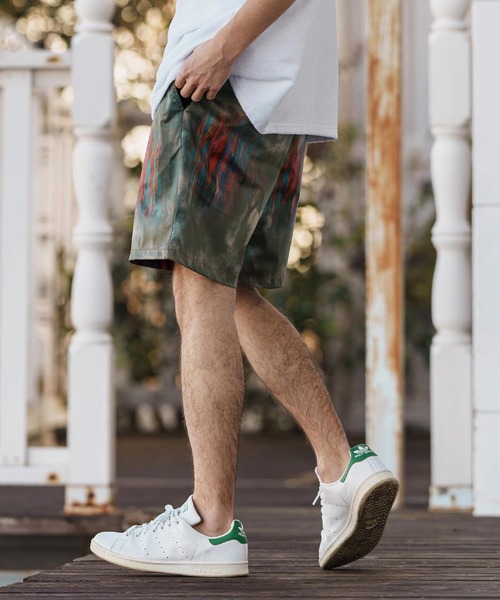 CAMBIO（カンビオ） パンツ mp13257-Coating Like Graphic short Pants