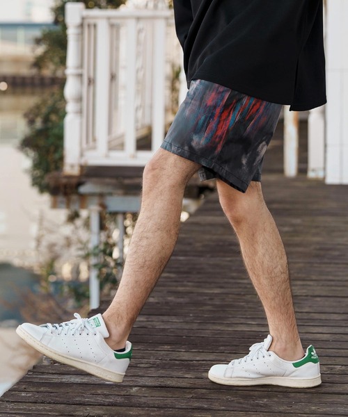 CAMBIO（カンビオ） パンツ mp13257-Coating Like Graphic short Pants
