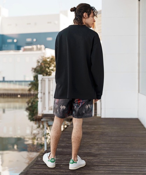 CAMBIO（カンビオ） パンツ mp13257-Coating Like Graphic short Pants