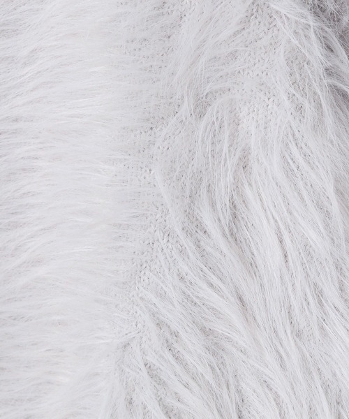 「Heather」 長袖ニット FREE レッド レディース_画像9