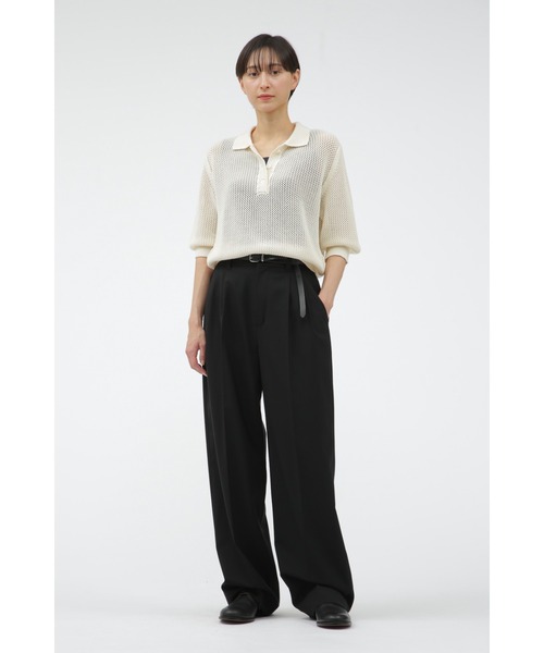 【美品】MHL マーガレットハウエル 3 L カジュアルパンツ ストレート MHL. 【2021AW/定価2.6万】マーガレットハウエル MARGARET