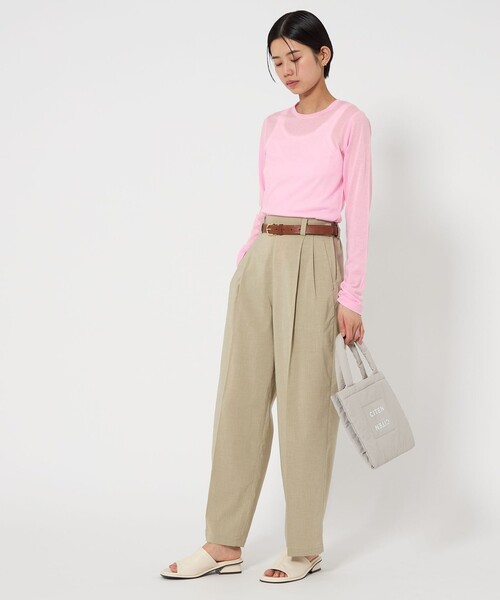 CITEN tシャツ 「CITEN」シアーコンパクトロンT レディース