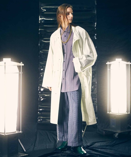 「MAISON SPECIAL」 コート 1 ネイビー メンズ_画像9