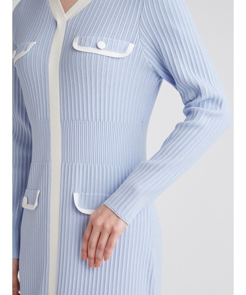 CELFORD 「CELFORD」 ニットワンピース 38 ネイビー レディース