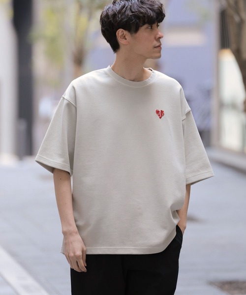 LAKOLE（ラコレ） tシャツ ワンポイントピグメントT / 327793 メンズ