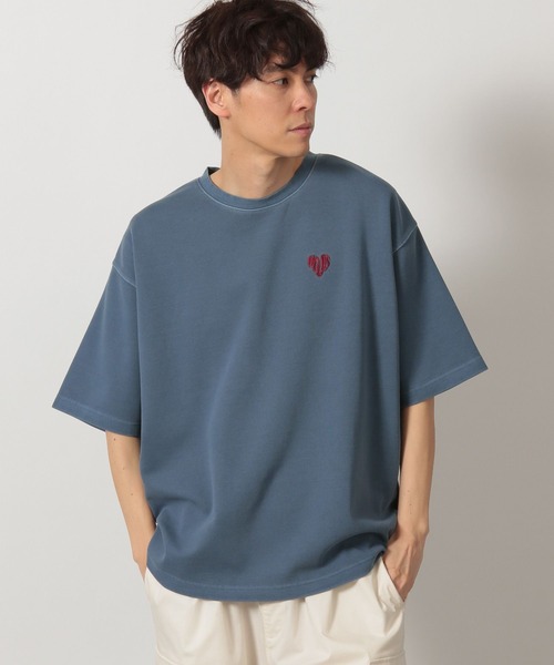 LAKOLE（ラコレ） tシャツ ワンポイントピグメントT / 327793 メンズ