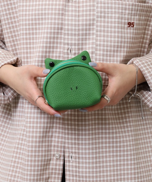 FUNALIVE（ファンアライブ） 財布 カエル型レザーミニウォレット