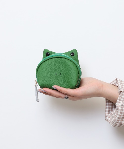 FUNALIVE（ファンアライブ） 財布 カエル型レザーミニウォレット