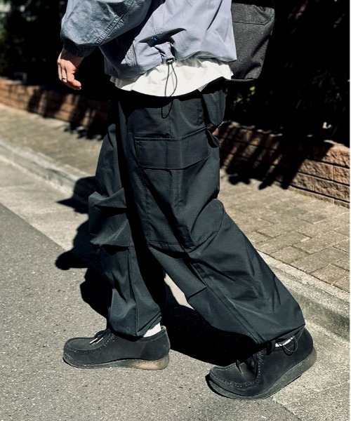 BACK NUMBER カーゴパンツ 「接触冷感」「BACK NUMBER」カーゴイージー
