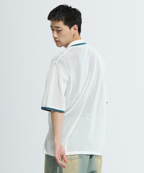 ★人気★ ADIDAS ORIGINALS ボタン ニットシャツ adidas シャツ アディダス オリジナルス ボタン ニットシャツ