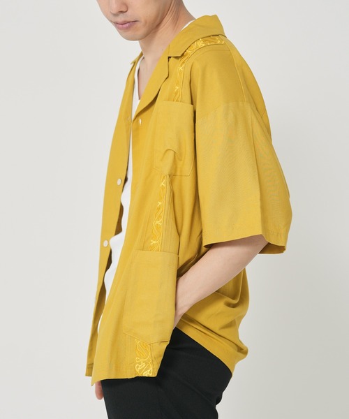 8ON8 キューバシャツ ROUGH TRADE シャツ 麻レーヨン キューバシャツ(M1) メンズ
