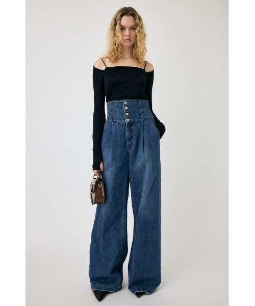 MOUSSY（マウジー） ジーンズ デニム デニムパンツ CORSET DESIGN