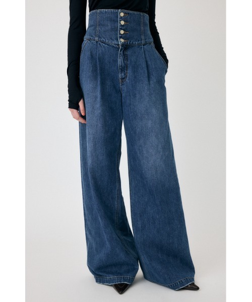 MOUSSY ジーンズ デニム デニムパンツ CORSET DESIGN バギー