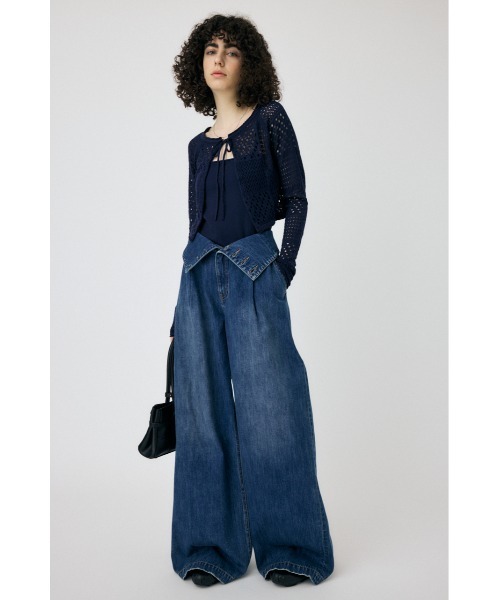 【新品未使用】MOUSSY CORSET DESIGN バギー デニム　サイズ0 moussy｜CORSET DESIGN バギー デニム | Rakuten Fashion(楽天
