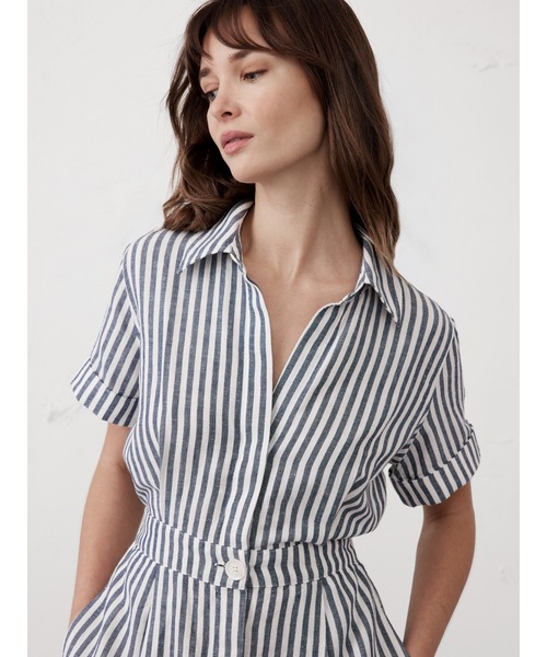 BANANA REPUBLIC ワンピース FACTORY STORE リネンブレンド