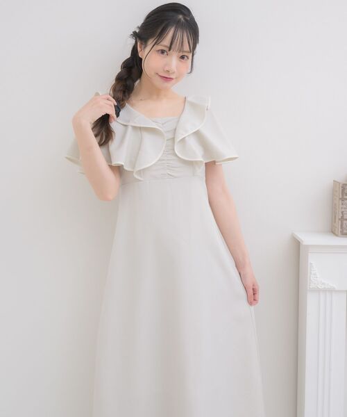 ワンピース Usamofuanzusov38 フロントタックカットワンピース[品番：AZLW0023453]｜AZUL BY