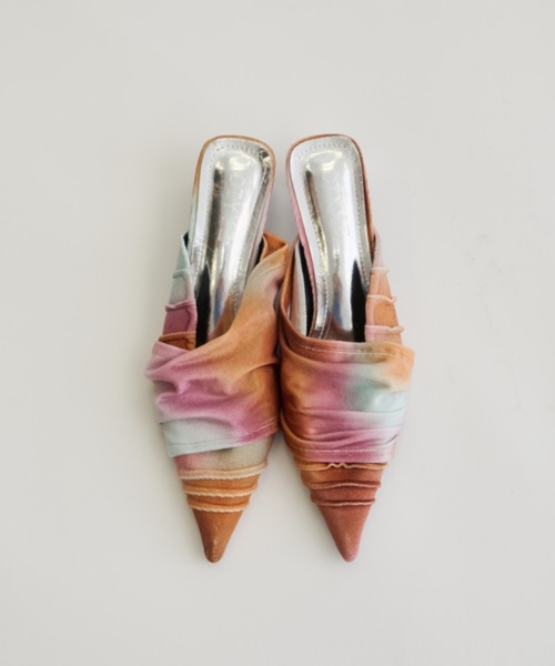 DTYYPE（ドタイプ） パンプス MIXカラーベロアパンプス : ZOZOTOWN