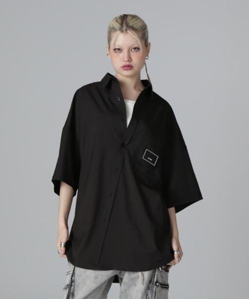 ブラウス シャツ 「WEB＆限定」WHITELAND/ホワイトランド/LIGHT P-TECK S/S SHIRTS レディース メンズ